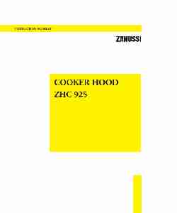 Zanussi Ventilation Hood ZHC 925-page_pdf
